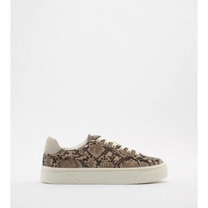 Zara ANIMAL PRINT CASUAL SNEAKERS